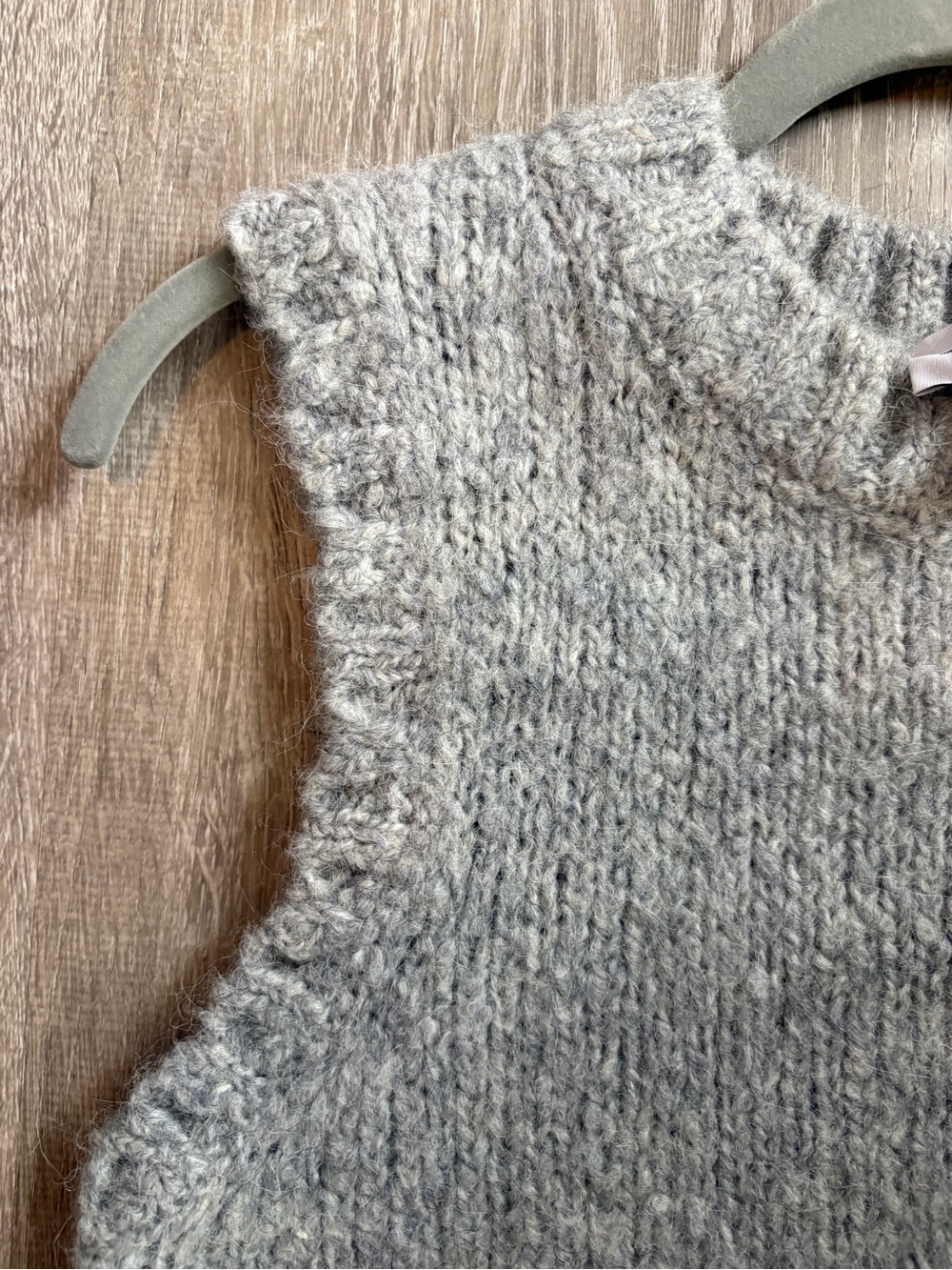 & Other Stories Grey Knit Crew Neck Sweater Vest, XS - NWT - Picture 3 of 7